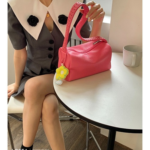 Niche design small steamed bun tote bag summer handbag women's bag 2024 new fashion trendy braided armpit bag shoulder bag
