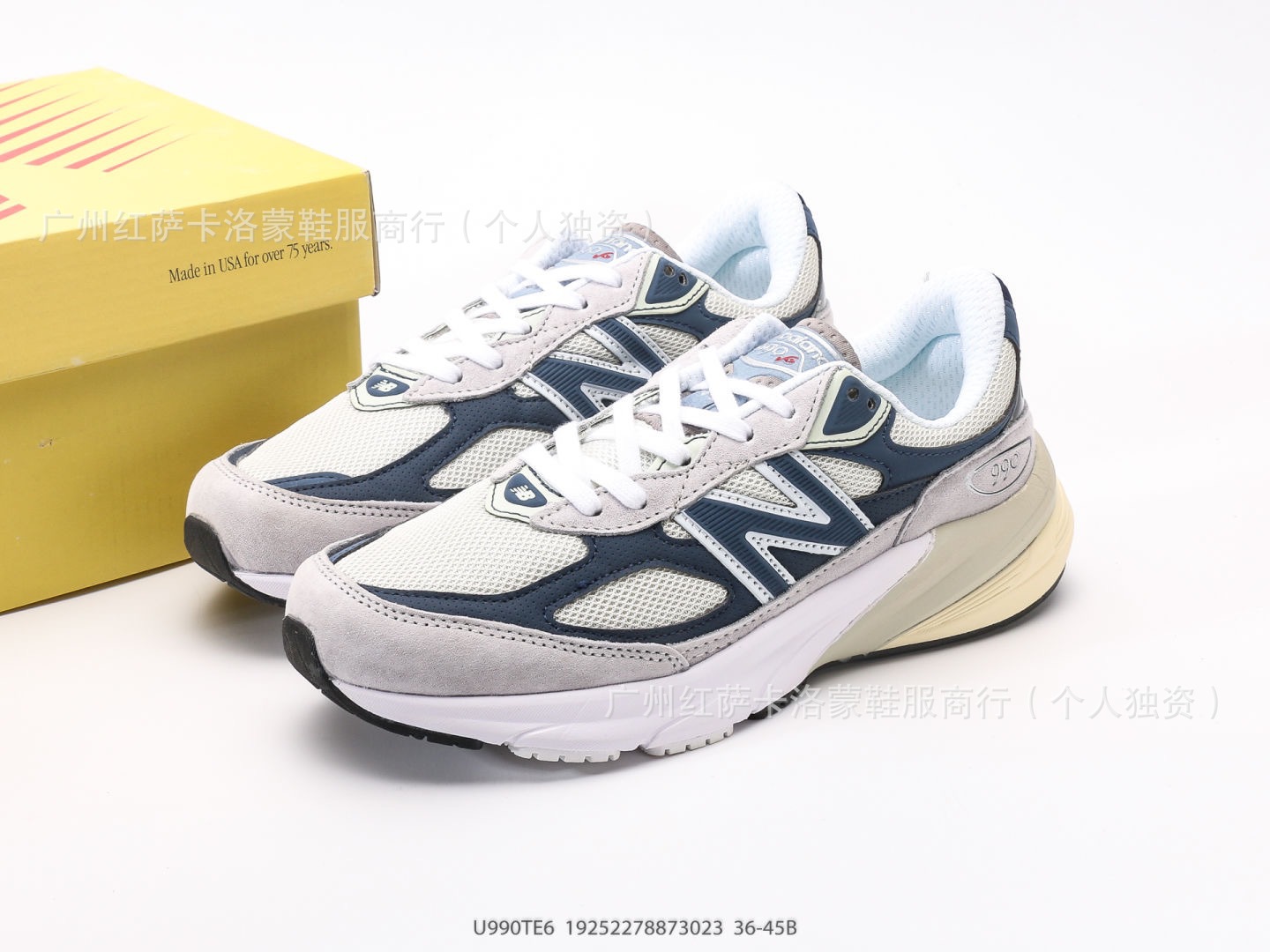 Putian Chunyuan onda zapatillas deportivas NB 990v6 zapatillas de carrera conjuntas para hombres y mujeres zapatos de altura retro