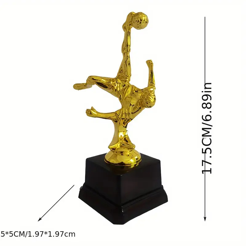 Nuevos trofeos de fútbol de plástico partidos de baloncesto premios juegos tiradores fanáticos