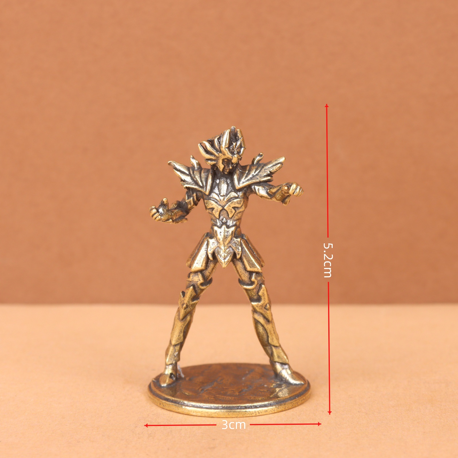 Ventas transfronterizas de bronce doce constelaciones de guardianes adornamientos Star Yao modelo de dibujos animados decoración de escritorio adornamientos de cobre