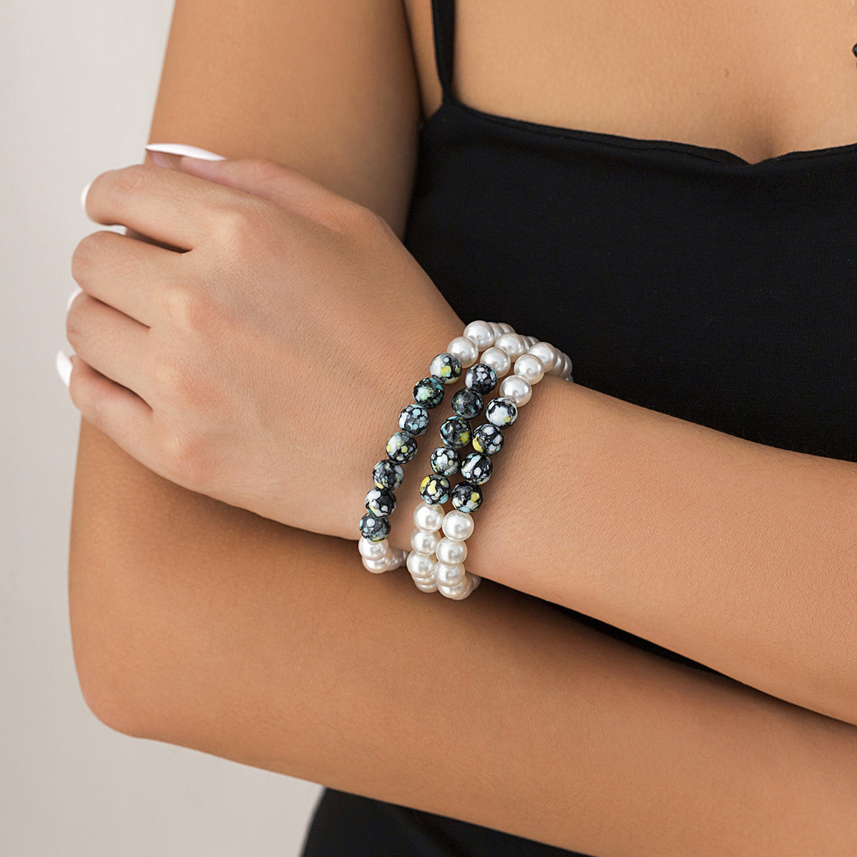 Collana con colletto con frange, dolce e fresco, stile gotico, con goccia di sangue, personalità di Halloween, girocollo con perline_voghion.com