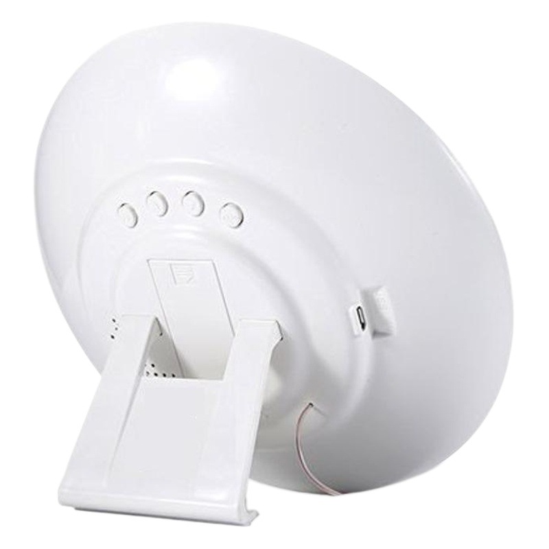 Creativo nuevo despertador natural despertador luz LED colorido color cambio táctil despertador luz noche luz reloj