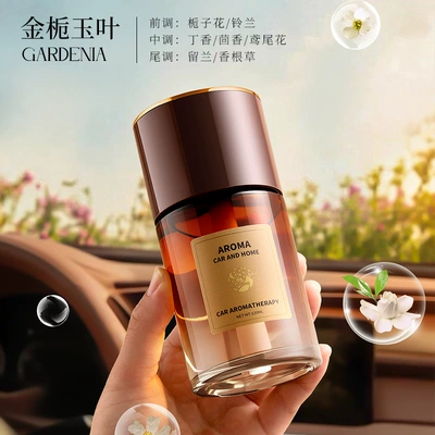 Car Aromatherapy Perfume, Car Interior and Exterior Accessories, Deodorizing and Long-Lasting Fragrance, Car Air Freshener (Car Perfume Aromatherapy) - hot-picks-golden-gardenia-jade-leafsafe-for-moms-babies-instant-fresh-scent-for-your-entire-car-120ml