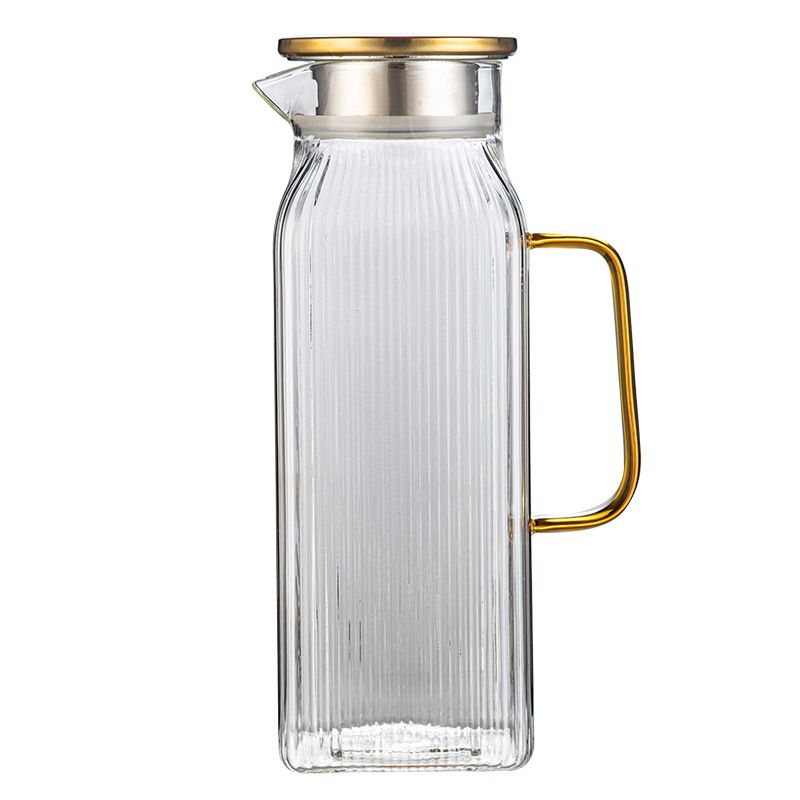 mayorista polivalente hervidor de agua fría hervidor de agua fría doméstico vidrio almacenamiento de agua fría burbuja resistente a altas temperaturas hervidor de té hervidor de bebidas comerciales