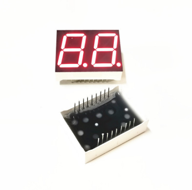 0.8英寸2位静态18脚数码管8201AS/8201BS18脚数码管0.8寸