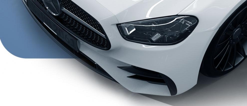Suitable for Car Blackened Light Film Mercedes-Benz Tpu Light-Controlled Headlight Taillight Film Translucent Black Warrior Color Changing Film Cla/C