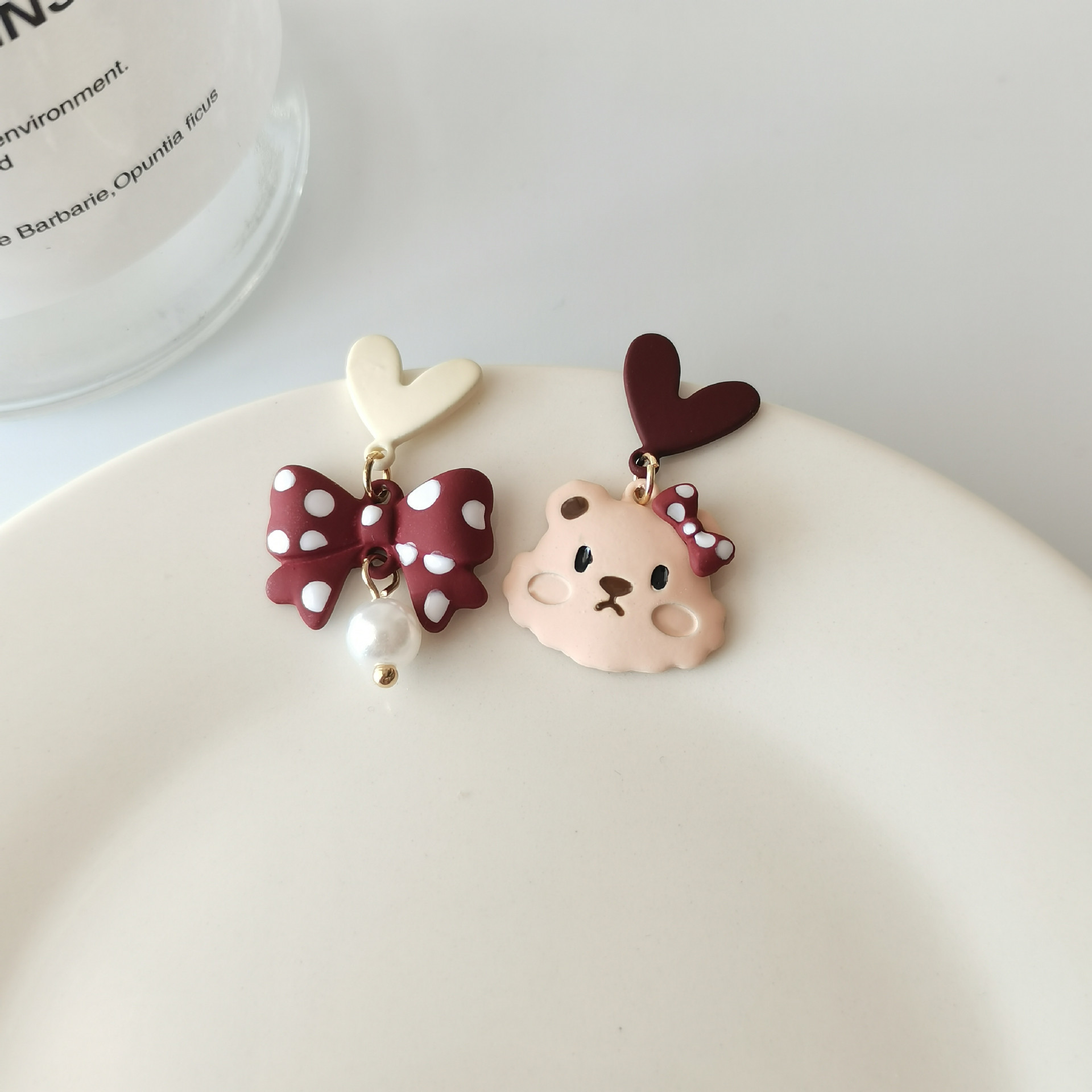 Sweet Rabbit Alloy Stoving Varnish Drop Earrings display picture 4