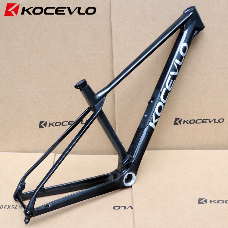 Kocevlo Mountain Bike Carbon Fiber Hardtail Frame 148*12 High Strength Full Internal Routing Frame M10