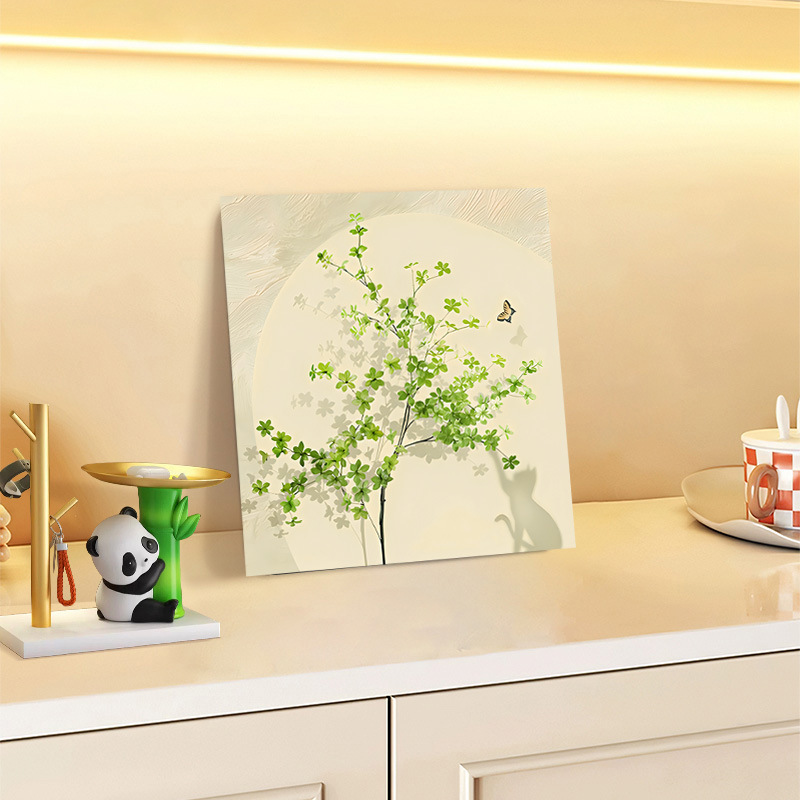 Fresh Style Restaurant Style Abstract Human Face Vogue Soft Decoration Entrance Hall Accessible Luxury Living Room Tv Background Decorative Painting