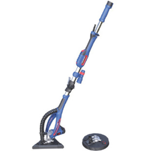 Long Rod Wall triangle round grinding machine dust-free electric self-priming putty grinding Wall Sander with LED light