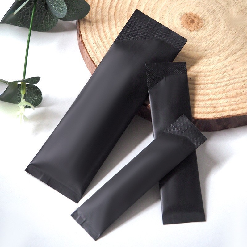 Venta directa de fábrica de productos en polvo en bolsas de plástico, café, té con leche, sustituto de comidas, bolsas pequeñas desechables de tiras largas image 32