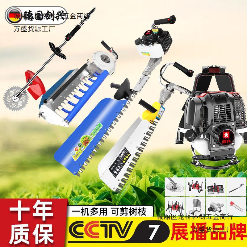 德国进口大功率绿篱茶叶树修剪机多功能背负式园林绿化粗枝剪重修