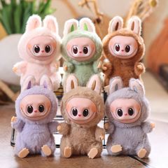 かわいいビニールウサギペンダントぬいぐるみ人形ウサギバッグペンダントキーホルダー人形人形