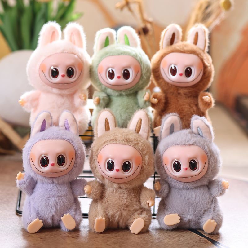 かわいいビニールウサギペンダントぬいぐるみ人形ウサギバッグペンダントキーホルダー人形人形|undefined