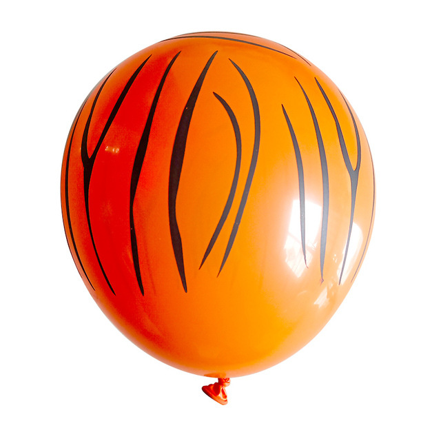 Birthday Occasion Cute Cow Pattern Cheetah Print Emulsion Birthday Balloons