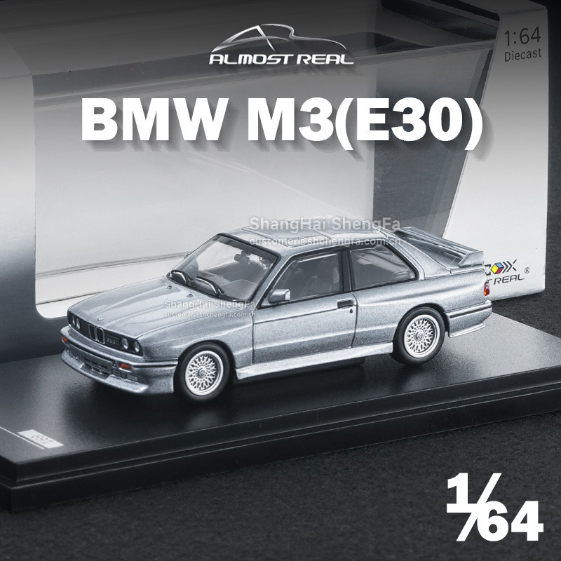 Almost Real Ar 1:64 Bmw M3 E30 Alloy Car Model Artificial Collection Static Ornaments Almost Real Ar 1:64 Bmw M3 E30 Alloy Car Model Artificial Collection Static Ornaments