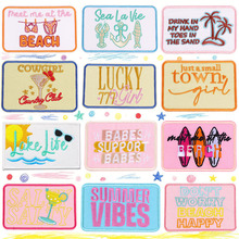 晨颖跨境西部牛仔刺绣布贴电脑绣花衣服箱包卡通帽子装饰补丁贴