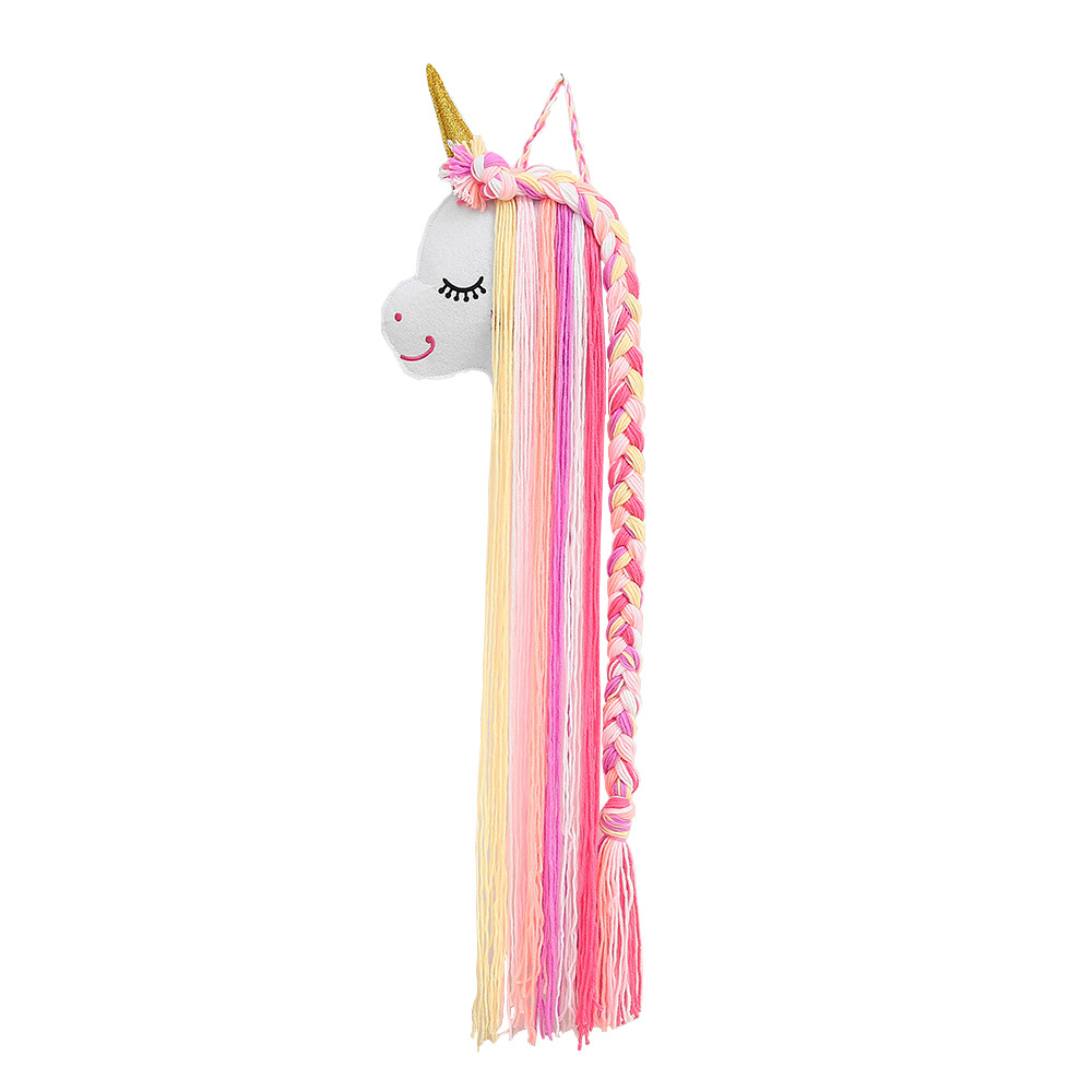 Cartoon Style Unicorn Felt Wool Wall Hanging 1 Piece display picture 19