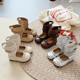 童皮鞋;童皮靴;童棉鞋