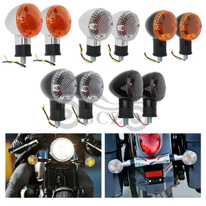 Yamaha XV950 üçün motosiklet aksesuarları, çoxrəngli dönmə siqnal lampası cütü