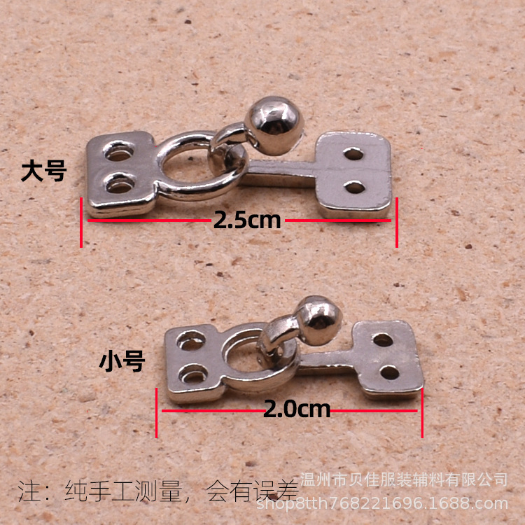 Ganchos Ocultos de Metal para Cuello de Abrigos
