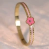 6mm Great Wall Pattern Pink Shell