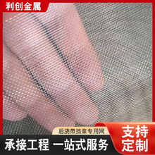 定制后浇带钢丝网镀锌铅网砂浆网建筑工地拦截混凝土堵灰铁丝网