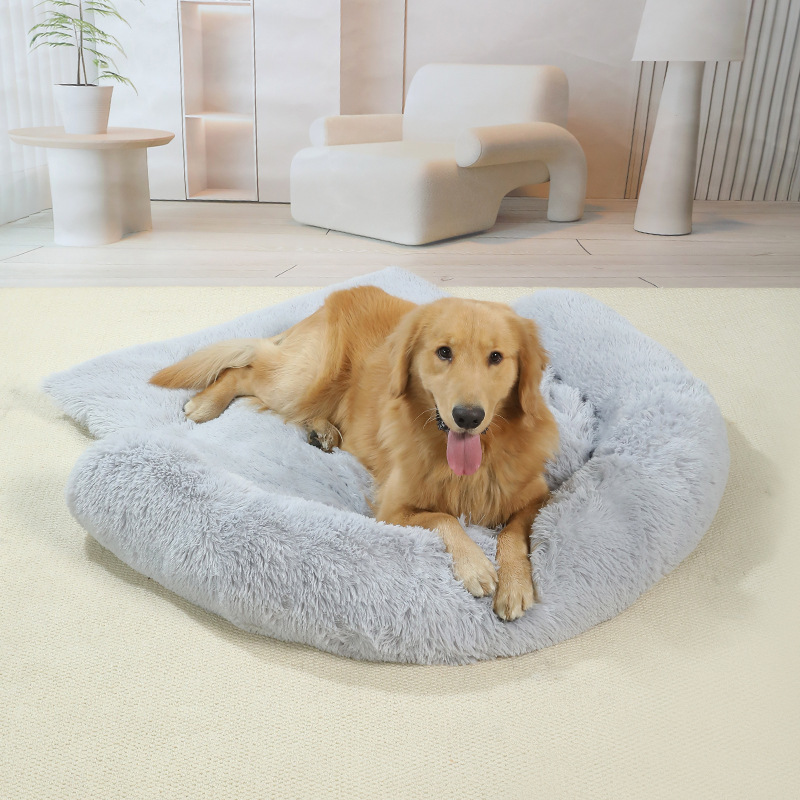 Cama para perros Cojín para mascotas Cojín para sofá para mascotas Cojín para gatos de felpa de invierno cálido Cojín para gatos Cojín para perros extraíble y lavable