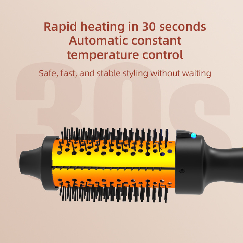 新しい多機能ヘアストレート櫛家庭用陶磁器ストレート器直巻両用怠け者電気カール棒ブロー櫛|undefined