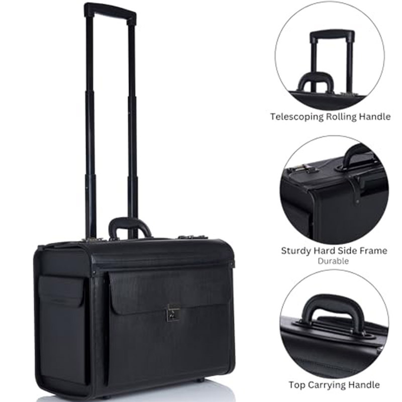 Captain's Trolley Suitcase, Flight Attendant's Flight Case, Train Attendant's Luggage Case, Lawyer's Business Carry-On Case, Equipment Case, Money Box Manufacturer