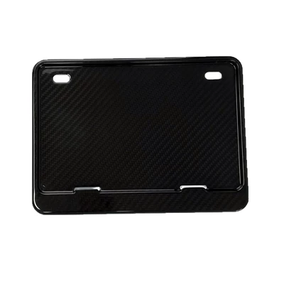 Genuine carbon fiber motorcycle license: Nömrə qabı