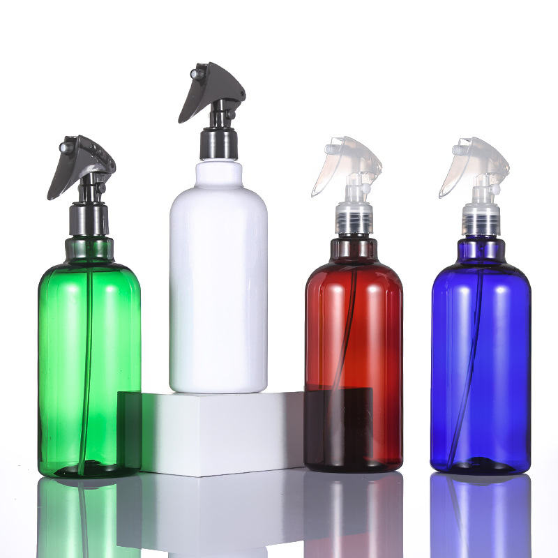 新品上市500ml毫升长颈小老鼠喷头清洁绿化喷水瓶化妆水喷雾瓶