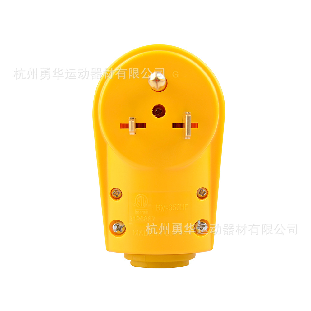 美式工业房车装配式可替换插头 NEMA RM-650P/6-30P 250V 50A/30A