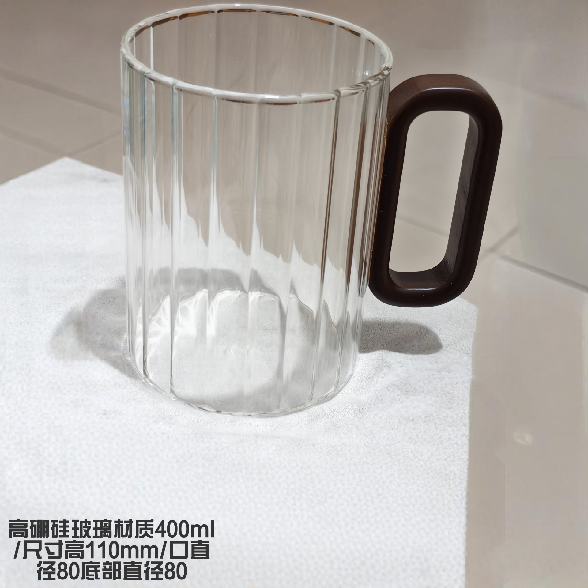 Taza de vidrio vertical de tres piezas, taza de té separada, taza de agua de oficina personal, taza de agua doméstica con tapa de filtro, taza de té de flores image 12