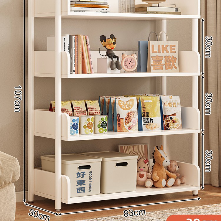 Estante de almacenamiento multicapa estante de almacenamiento de piso simple estante de libros de hierro forjado estante de almacenamiento de sala de estar estante de exhibición estante de biblioteca doméstica