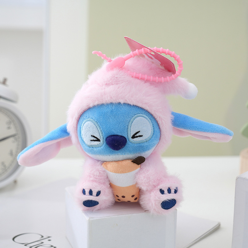 新しい変身ステッチぬいぐるみペンダントかわいいステッチバッグキーホルダーグリッパーマシンギフト|undefined