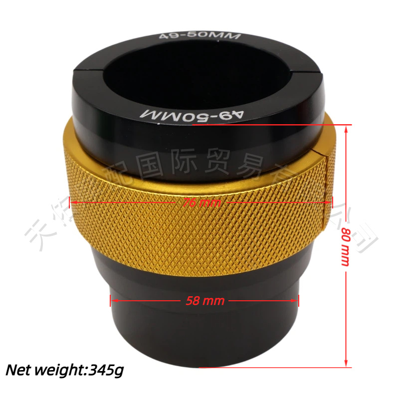 Universal Cnc Aluminum Alloy Front Shock Absorber Oil Seal Installation Tool for Off-Road Motorcycles, Inverted Front Shock Absorber Oil Seal Tooling