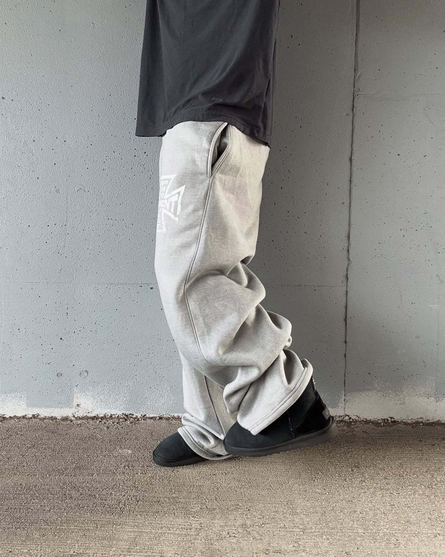 Heren joggingbroek met print y2k stijl elastische tailleband_voghion.com