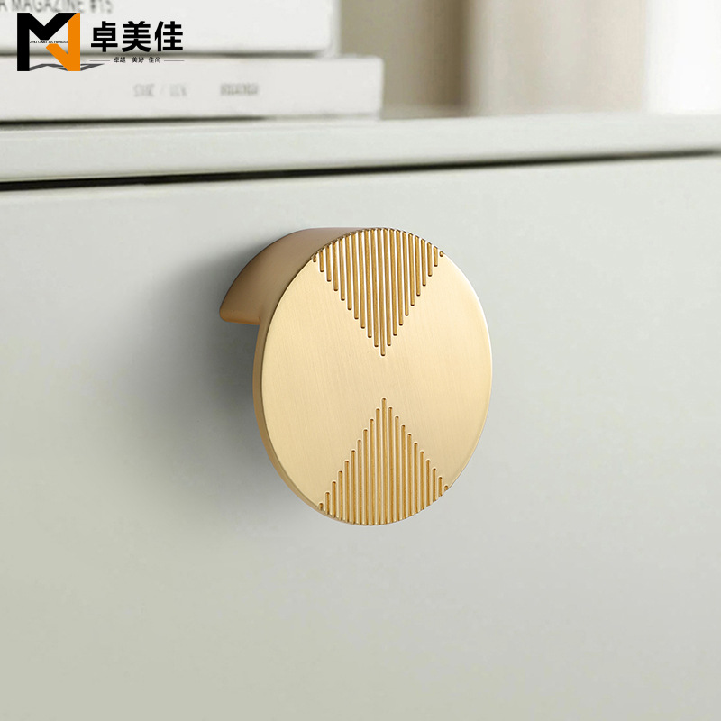 Elegant and Affordable Creative Home Cabinet Door Handles | Modern Minimalist Chest of Drawers & Small Drawer Pulls | High-End Round Handles for Wine Cabinets