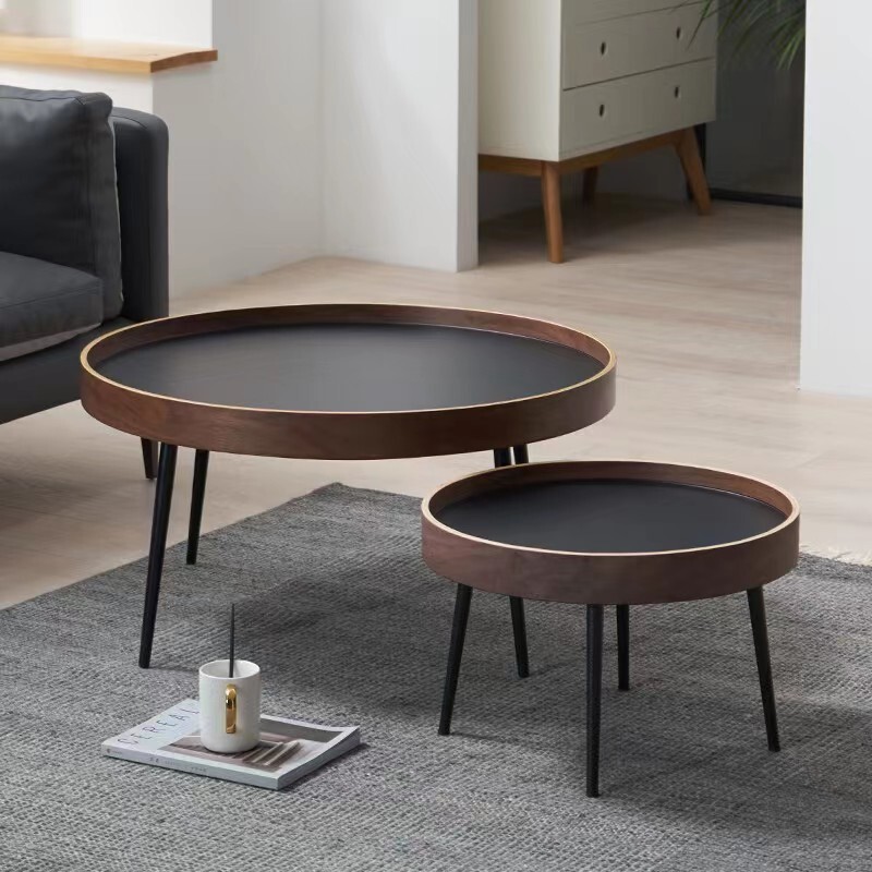 工場直販北欧コーヒーテーブルリビングルーム組み合わせクリエイティブラウンド小さなコーヒーテーブルカジュアルライト高級ハイエンド小さなテーブル|undefined
