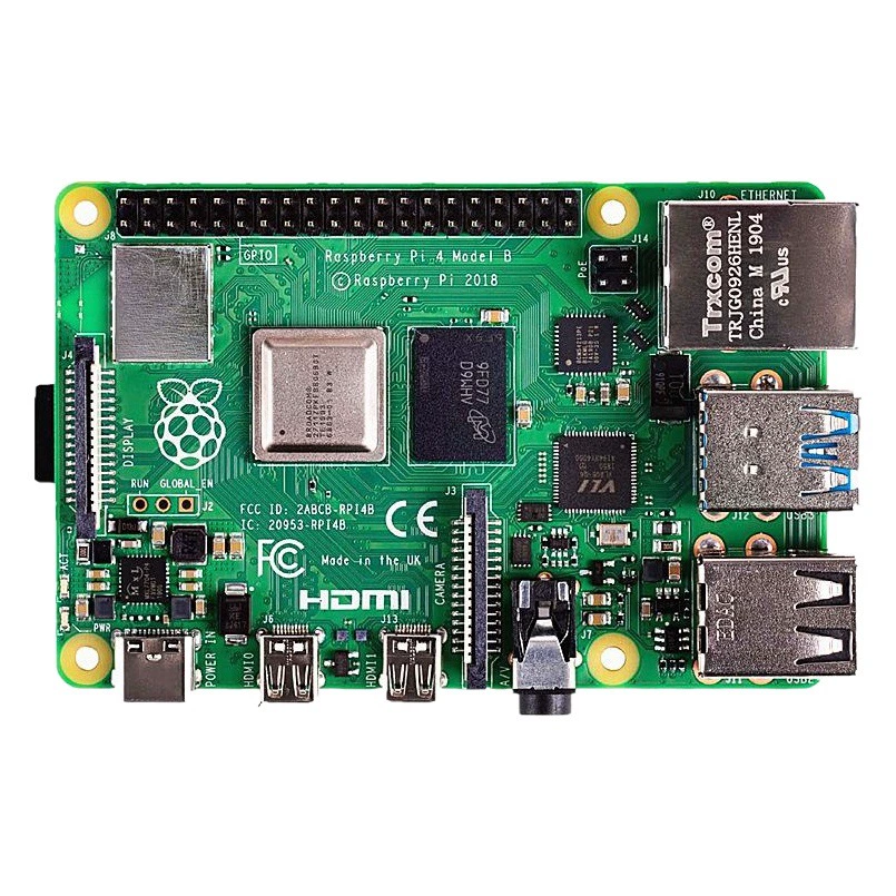 Raspberry Pi 4 поколения Raspberry Pi 4B доска разработки python Bluetooth 5.0 официальная оригинальная 4b