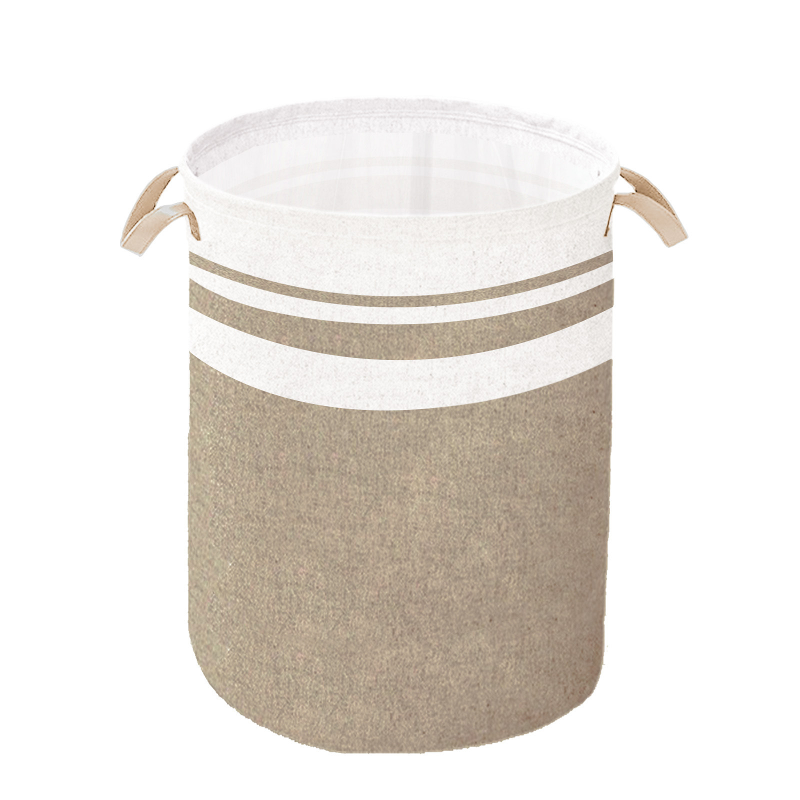 Nueva ropa de lino de algodón impermeable cesta de la ropa simple caja de almacenamiento de artículos diversos bolsa de almacenamiento plegable de gran capacidad cesta de la ropa