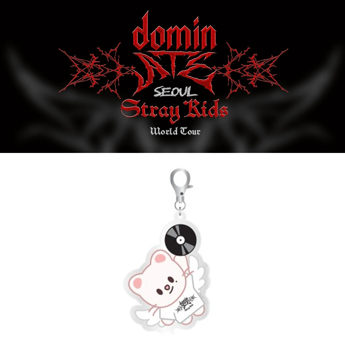 Акриловый брелок Stray Kids SKZOO, 10×6×1,5 см, мультяшный, 8 цветов