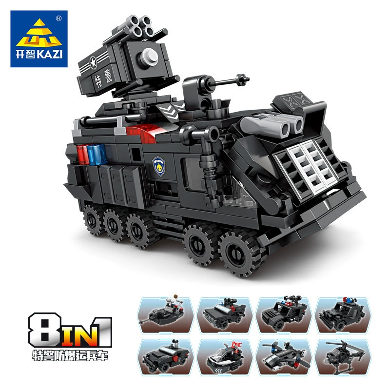 Lego, constructor, toy, traffic police