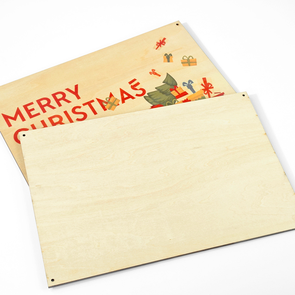 Nuevos productos directos de transferencia de calor madera placa de gancho de pared de sublimación de calor placa de gancho de madera al por mayor