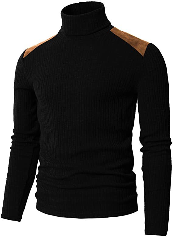 Yixiang men's soft silky chenille composite sweater new casual loose inner wear single sweater for men