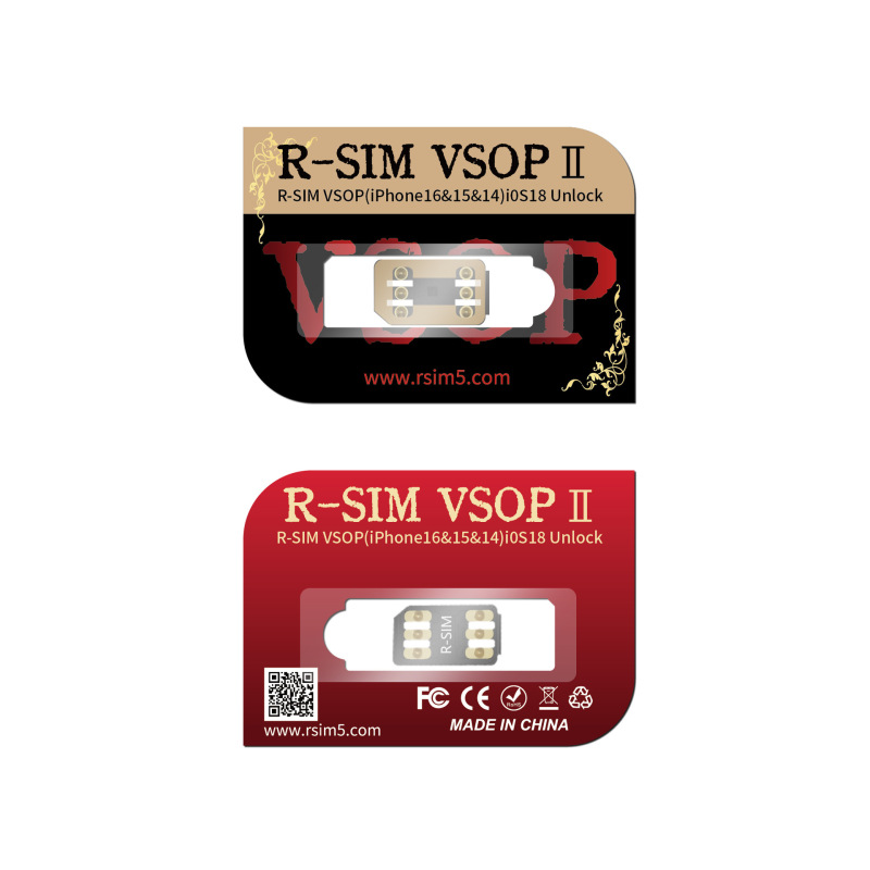 R-SIM VSOP2解锁卡贴ios18适用于iPhone13-16双卡系列SED MEP模式|undefined
