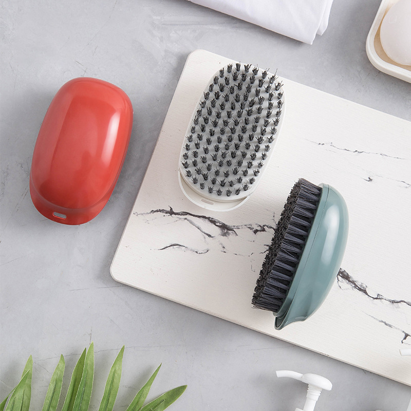 Clearance Laundry Brush Soft Bristle Shoe Brush Shoe Cleaning Board Brush Household Plastic Shoe Brush Clothes Plastic Cleaning Brush Detachable