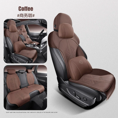 Modelə uyğun (Original) oturacaq örtükləri — Is Suitable for Audi A4L - zfl-business-coffee-deluxe-edition-111