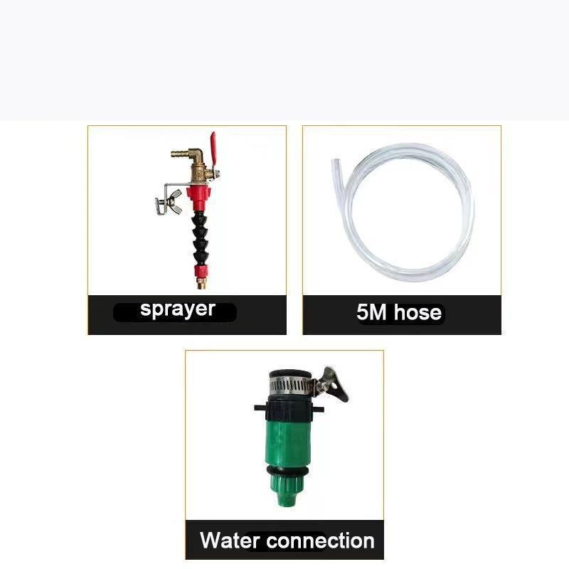 세트 1 (물 노즐 + 5m 수도관 + 범용 조인트)